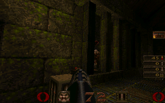 Quake atari screenshot